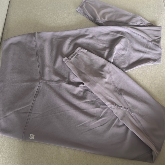 Fabletics Lavender  Mesh Leggings - Picture 5 of 8